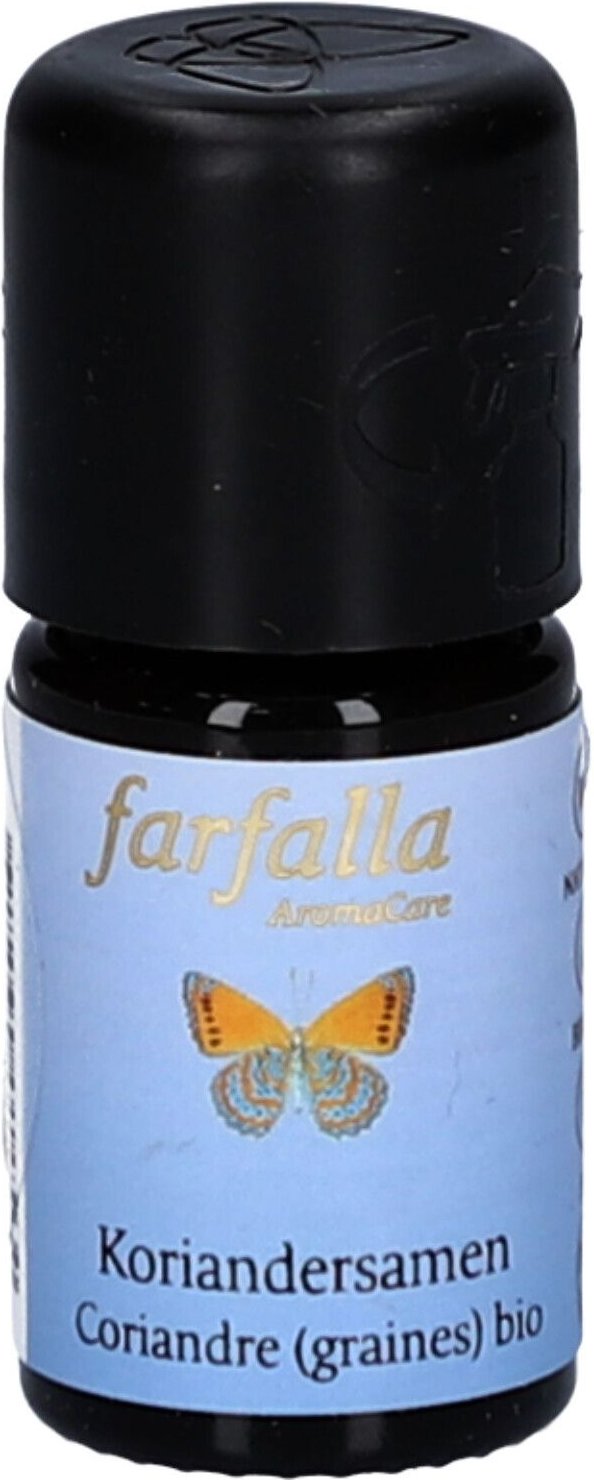 Farfalla Koriandersamen Äth/Öl Bio Grand Cru 5 ml Ätherisches Öl