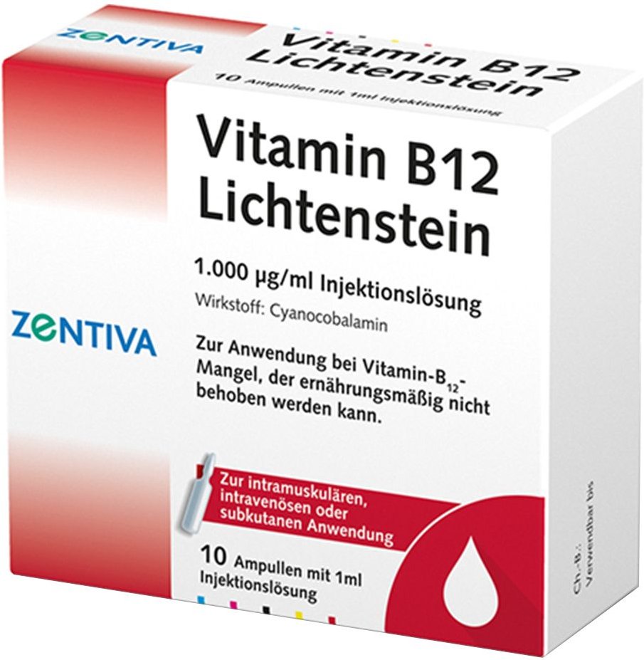 Vitamin B12 1.000 µg Lichtenstein Ampullen 100x1 ml