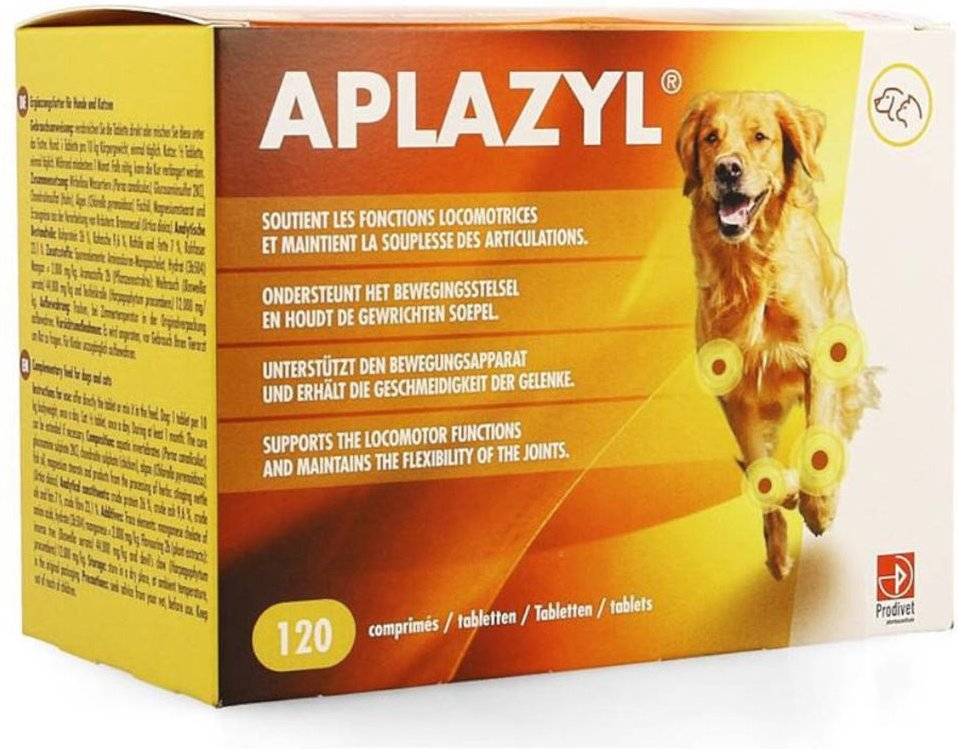 Aplazyl Hond en Kat 120 St Tabletten