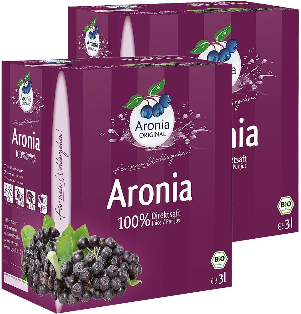 Thumbnail - Aronia Original Bio Aroniabeerensaft 2x3000 ml Saft