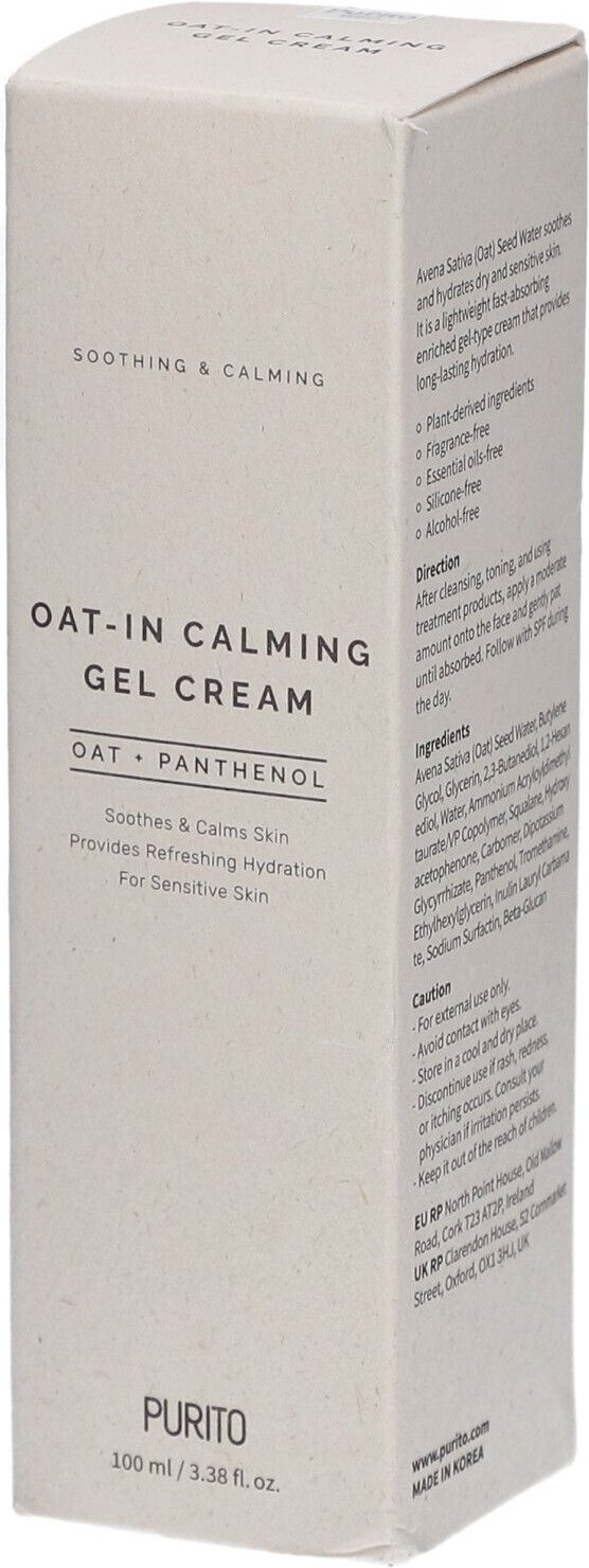 Purito Oatin Calming Gel Cream 100 ml Creme