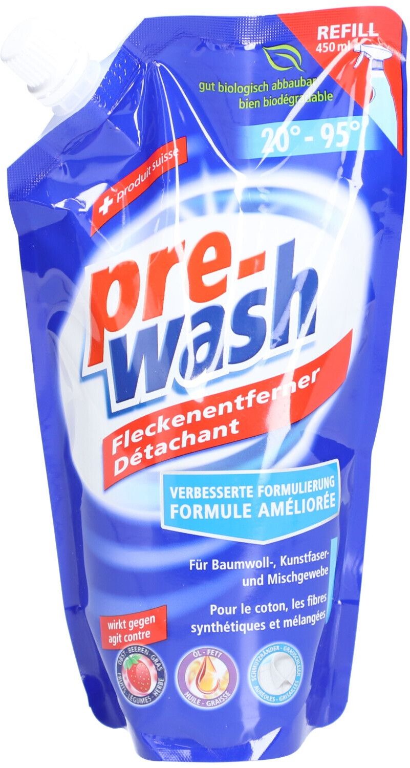 Pre-Wash Fleckenentferner Refill Btl 450 ml Liquidum