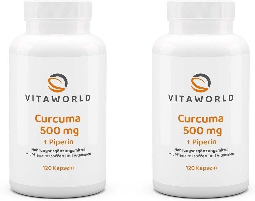 Curcuma 500Mg x2 2x120 St Kapseln
