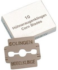 Hornhauthobel Klingen 10 St Hornhautentferner