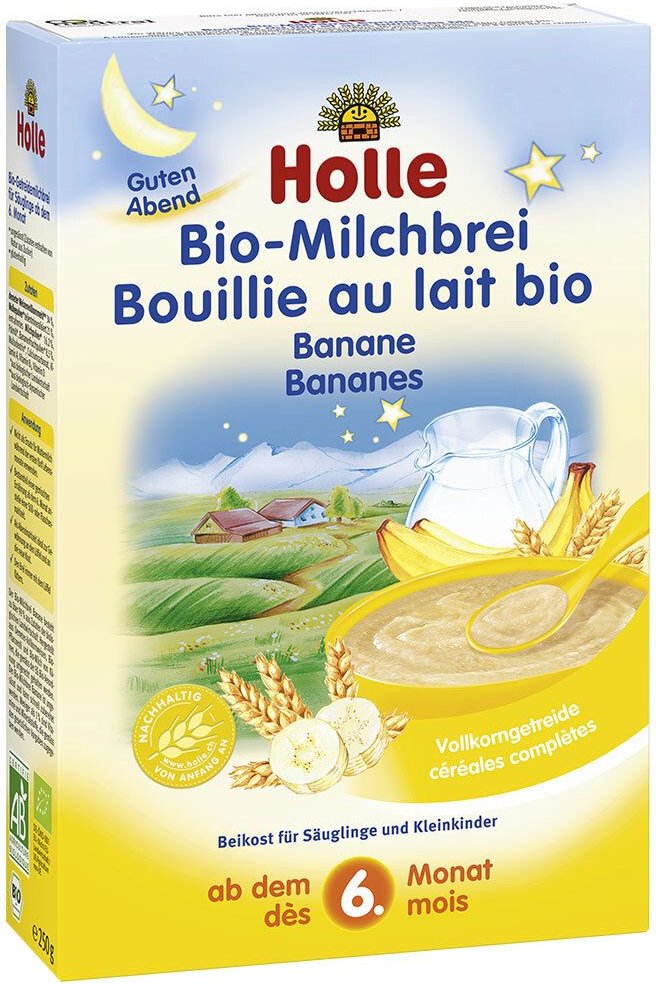 Holle Bio Milchbrei Banane 250 g Brei