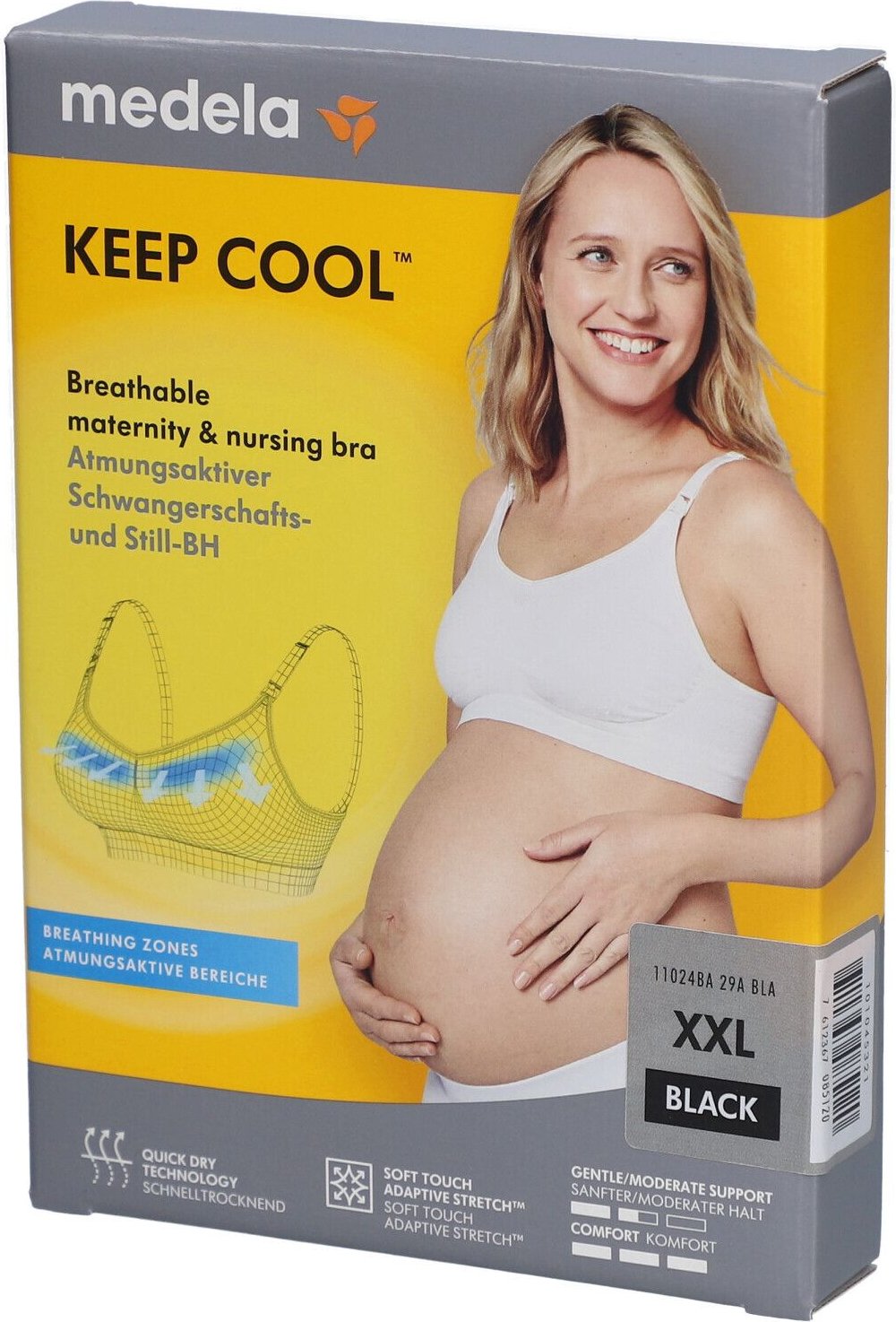 Medela Keep Cool BH XXL schwarz 1 St Bustier