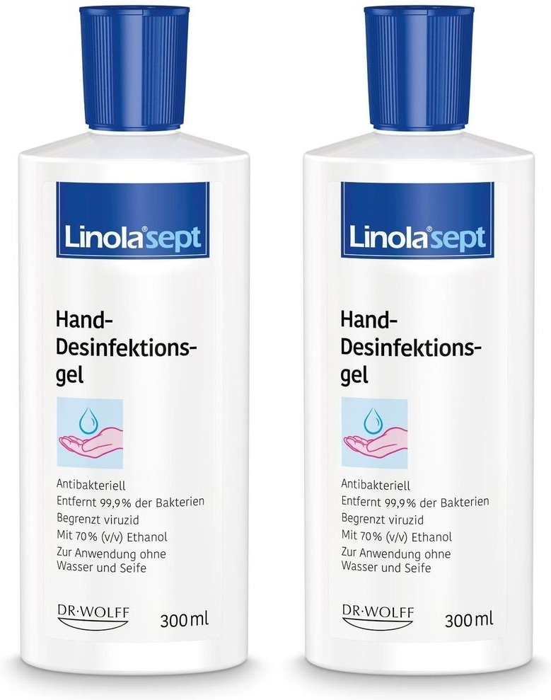 Linola Sept Hand Desinfekt x2 2x300 ml Gel