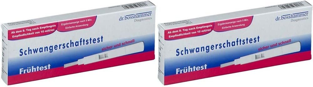 Schwangerschaftstest Frueh x2 2x1 St Test
