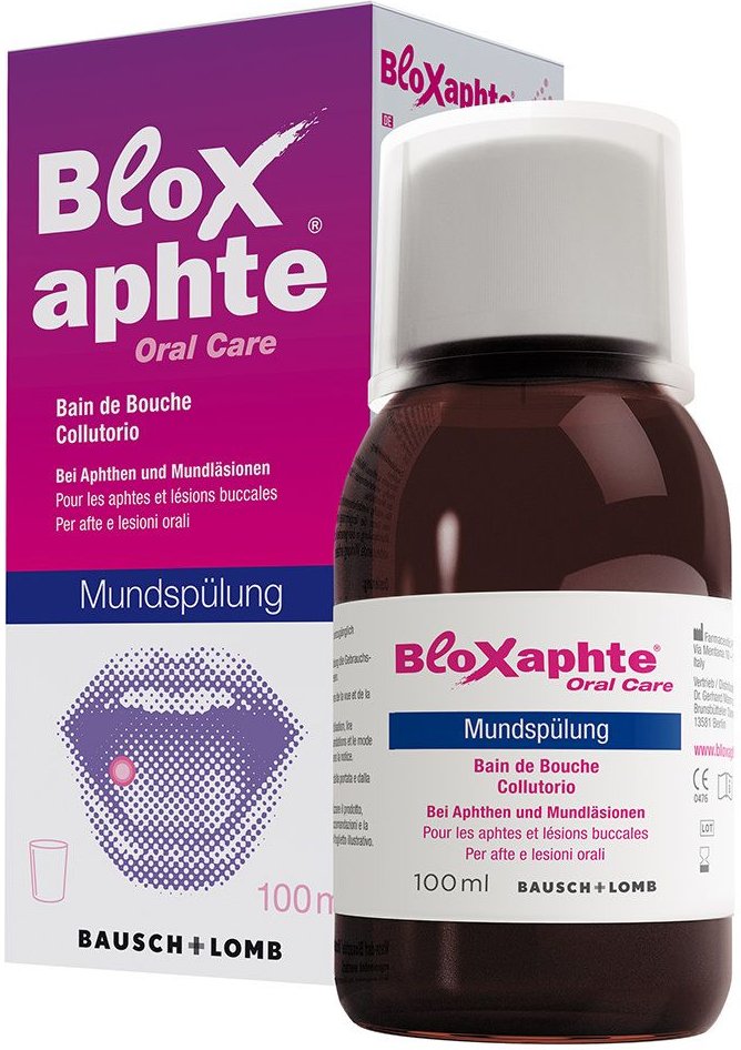 Bloxaphte Oral Care Mundspülung 100 ml Mundwasser