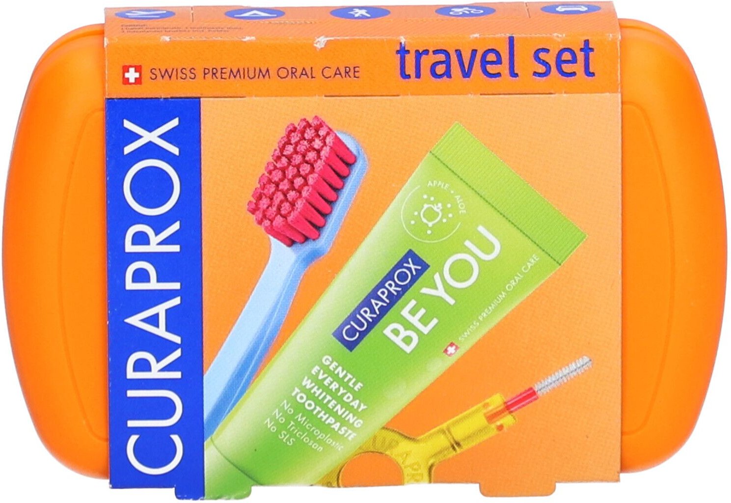 Curaprox Travel-Set orange