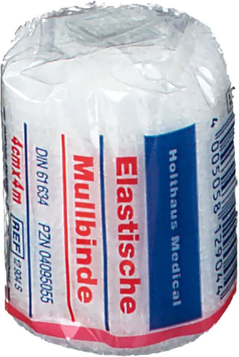 Mullbinden elastisch 4 cmx4 m 1 St Binden