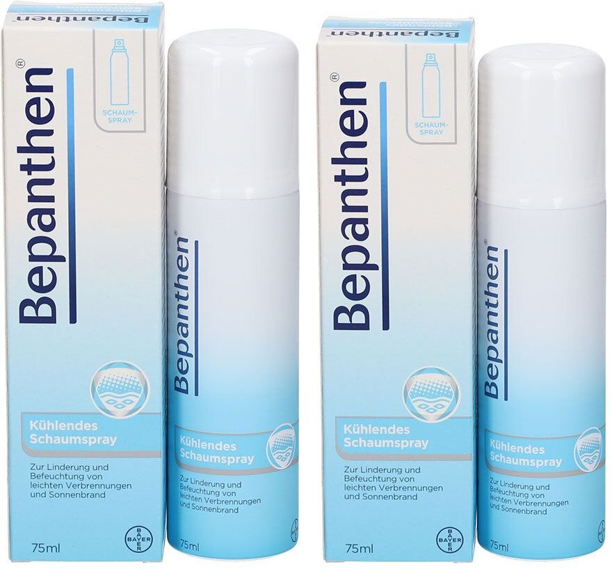 Bepanthen Schaumspray Doppelpack 2x75 ml Spray