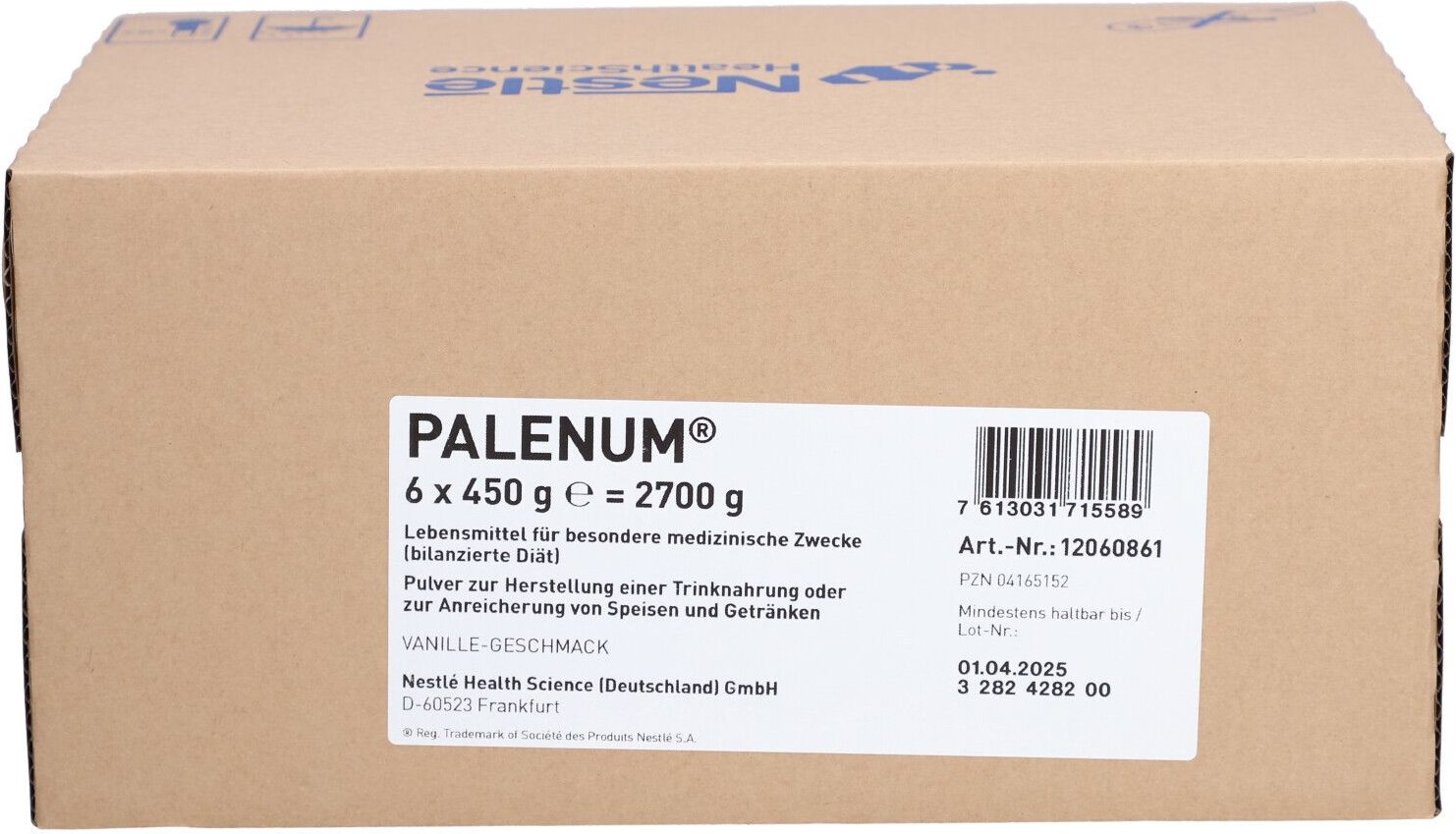 Palenum Vanille Pulver 6x450 g
