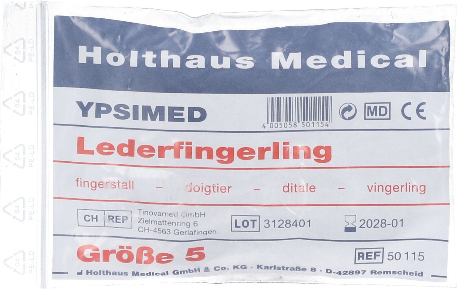 Lederfingerling Ypsimed Gr.5 1 St Sonstige