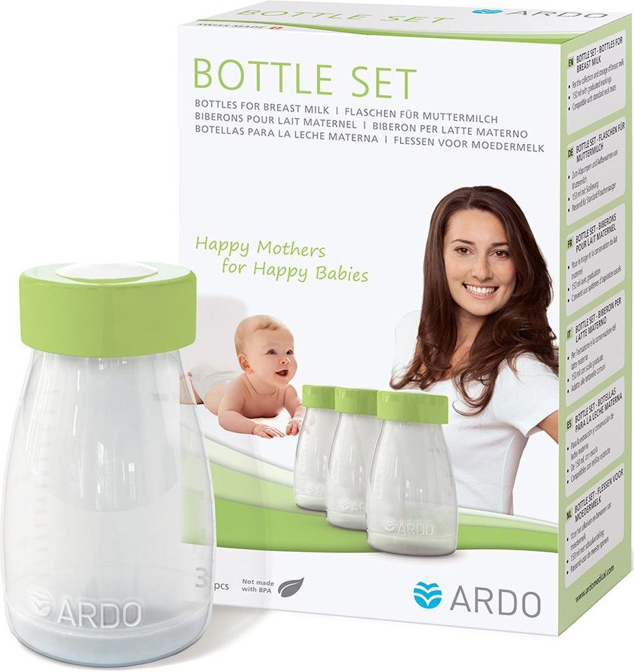 Ardo BottleSet Muttermilchflaschen 3 St Flaschen