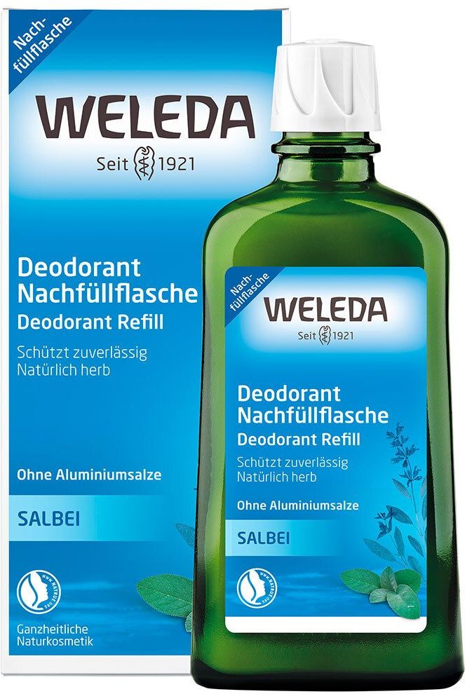 Weleda Herbal Fresh Deo Spray Salbei Nachfüllflasche