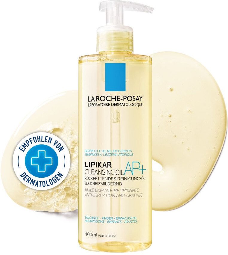 Roche-Posay Lipikar Dusch- und Badeöl AP+ 400 ml Öl