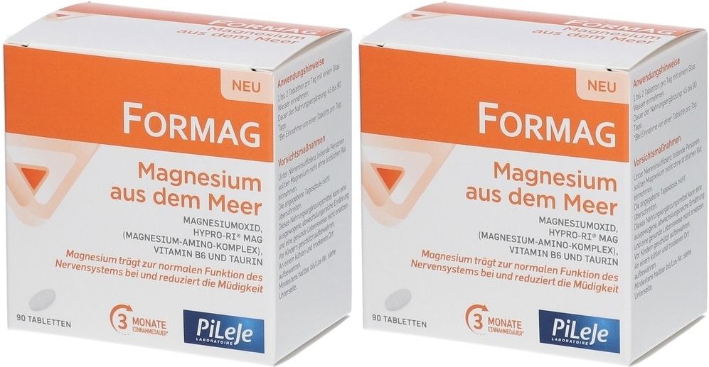 Formag Magnesium aus dem Meer Tabletten 2x 2x90 St