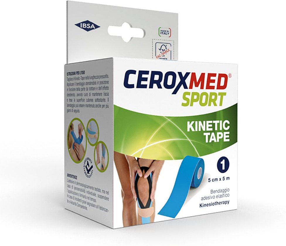 Ceroxmed Sport Kinetic Tape BL 1 St Verband