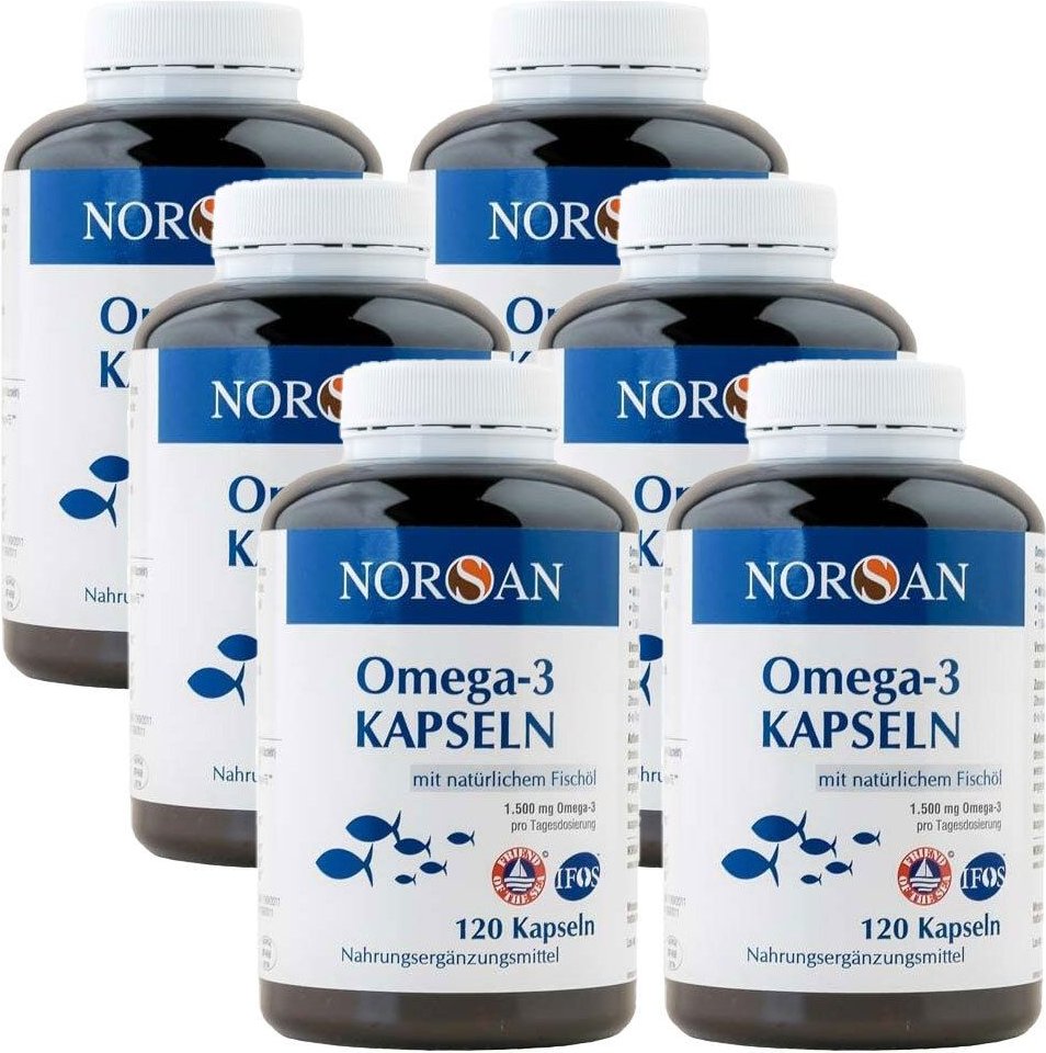 Thumbnail - 6x Norsan Omega-3 Kapseln 6x120 St