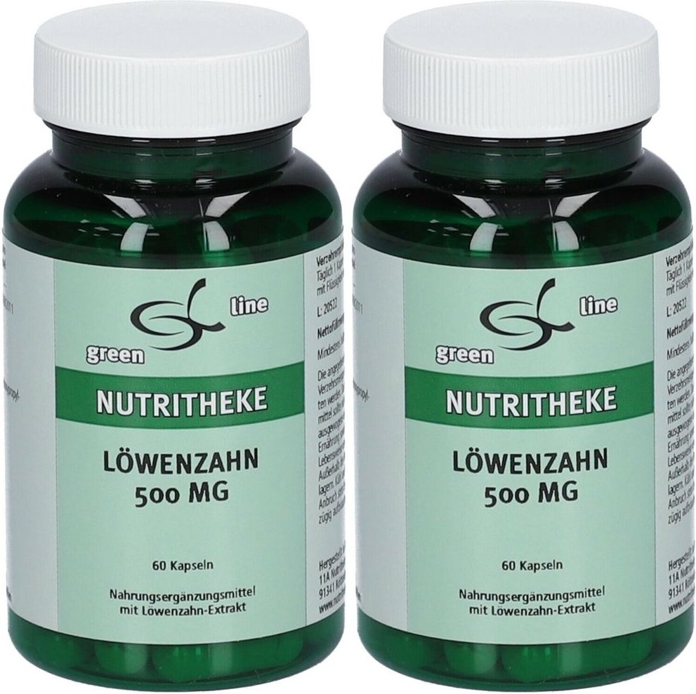 Löwenzahn 500 mg Kapseln 2x 2x60 St