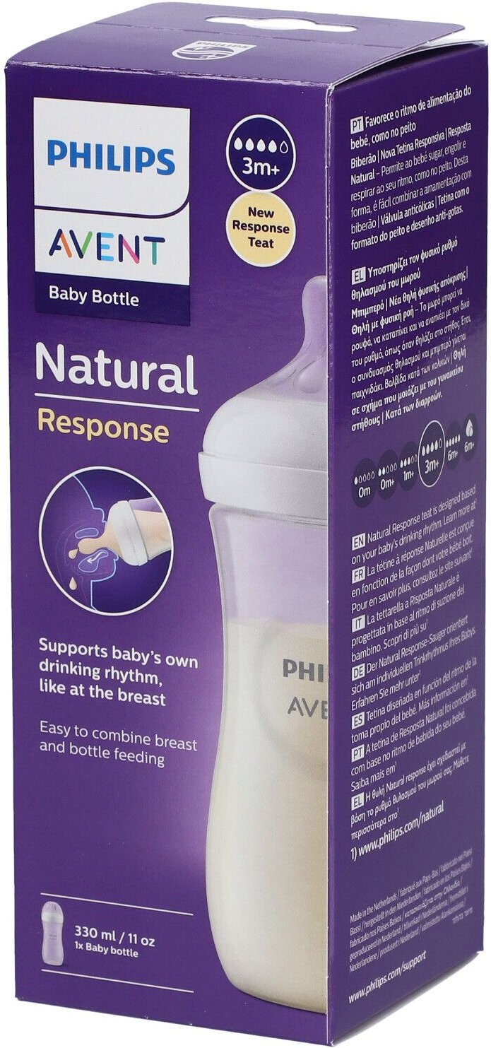 Thumbnail - Philips Avent Natural Response Zuigfles Scy906/01 1 St Flaschen