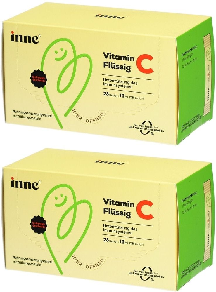 Thumbnail - 2x Inne Vitamin C flüssig Beutel 2x28x10 ml Flüssigkeit