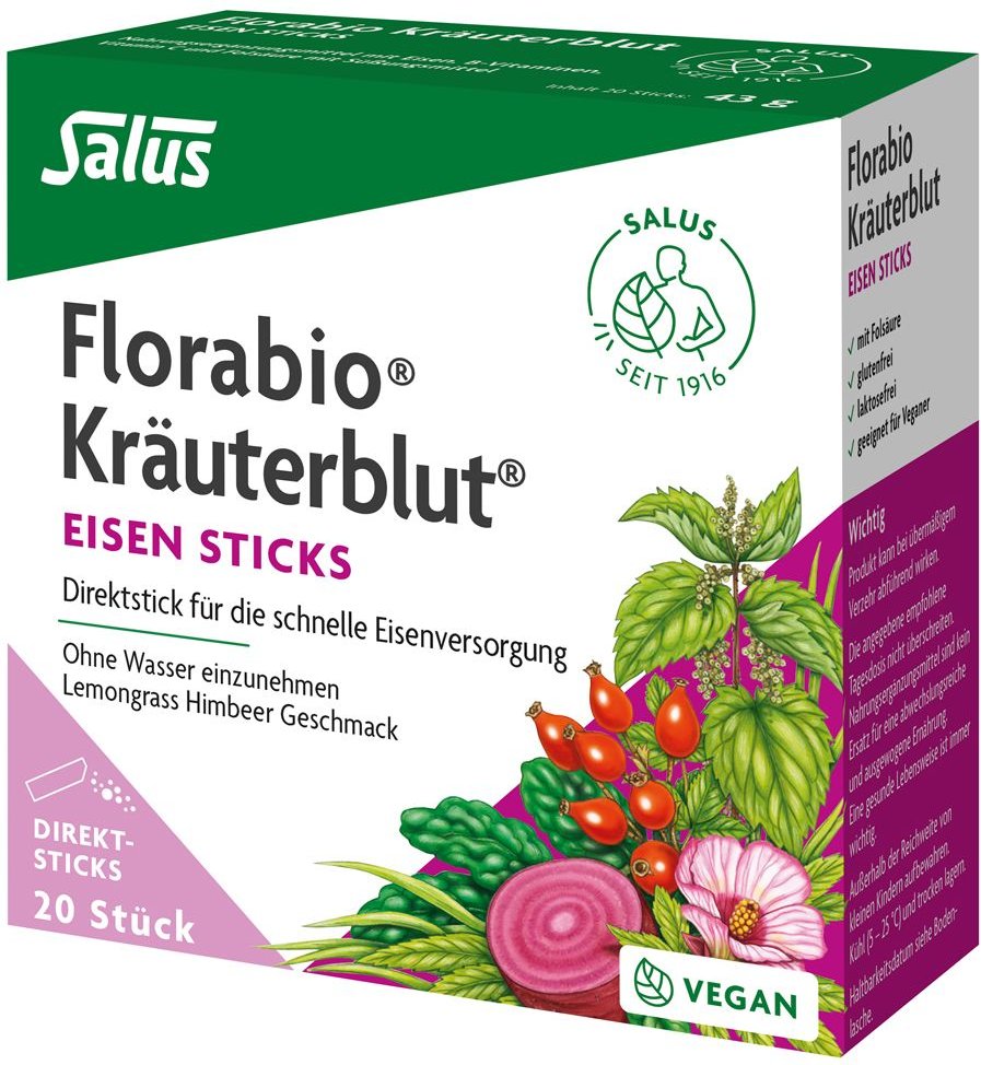 Kraeuter Blut-Stick Florabio 20 St Granulat