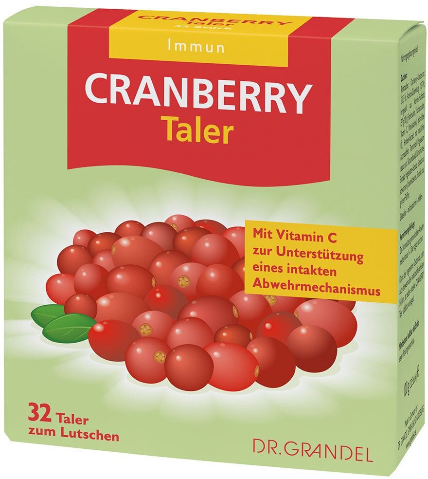 Cranberry Cerola Taler Grandel 32 St Bonbons