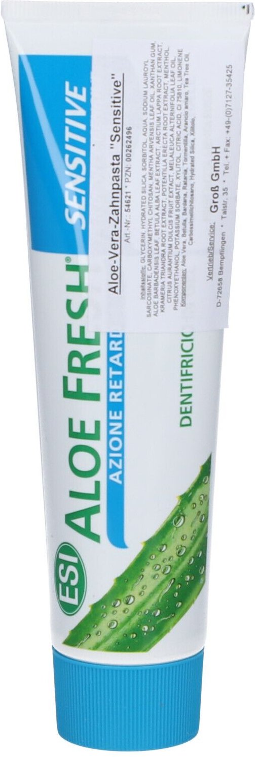 Aloe Vera Zahnpasta Sensitiv 100 ml