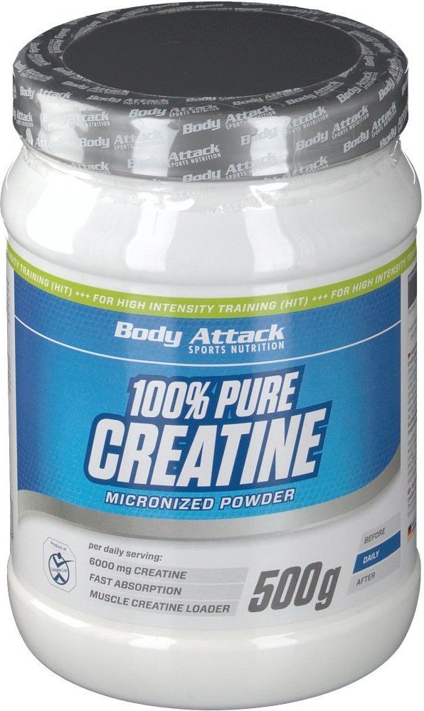 100% Pure Creatine Monohydrat Pulver 500 g