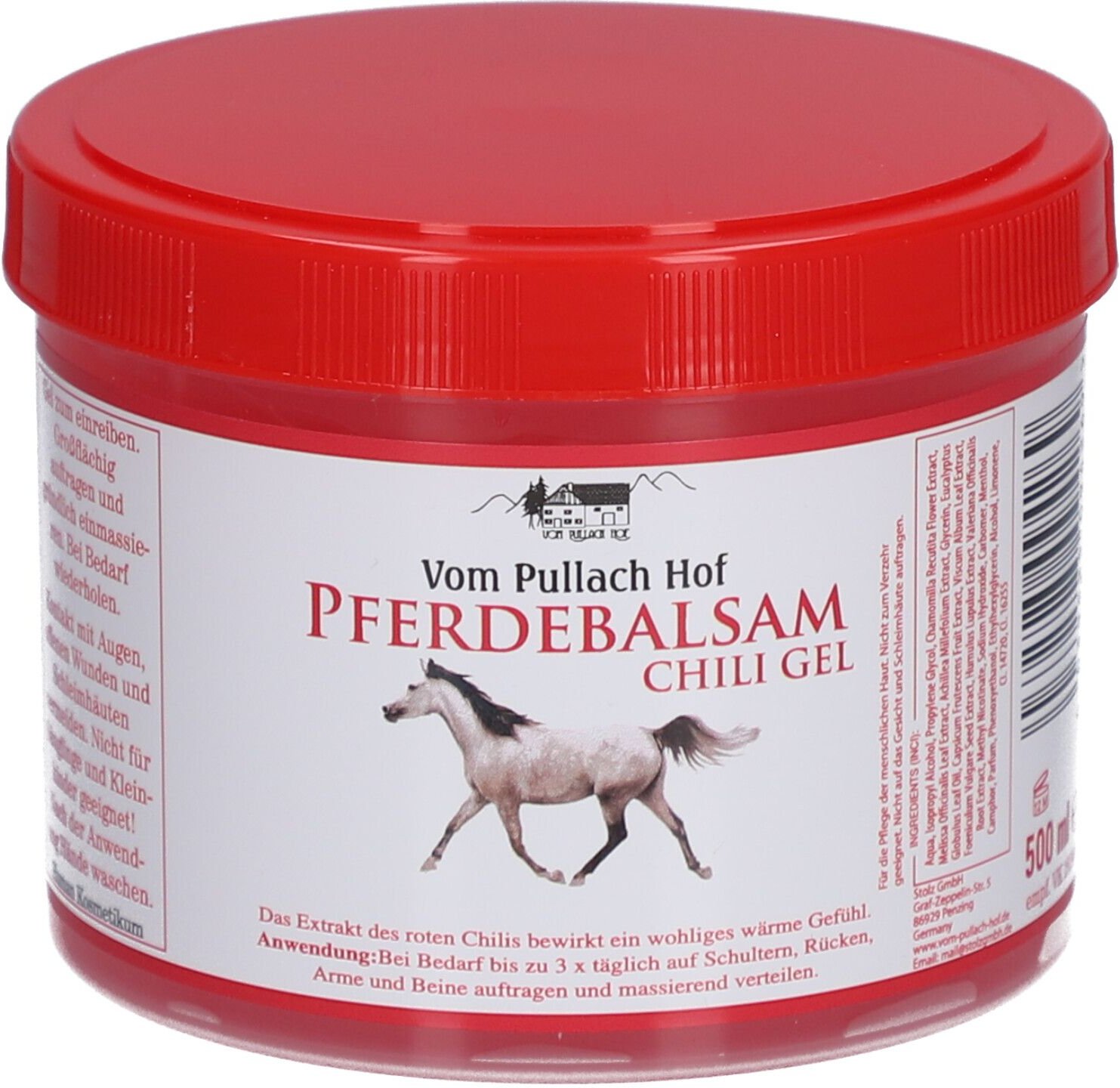 Pferdebalsam Chili Gel 500 ml