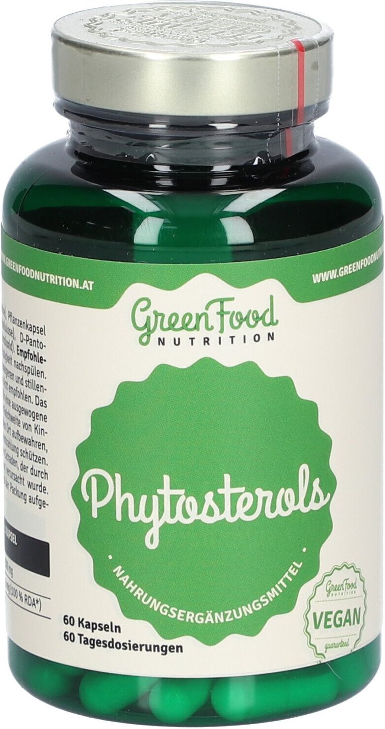 GreenFood Nutrition Phytosterols + Vitamin B5 60cps 60 St Kapseln