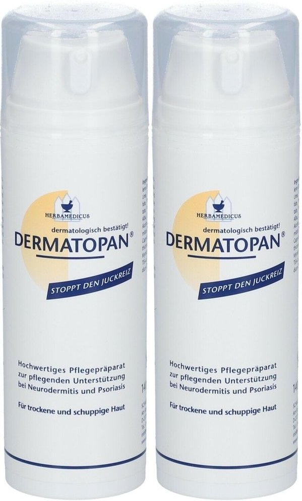 Dermatopan Creme mit 5% Urea 2x 2x140 ml