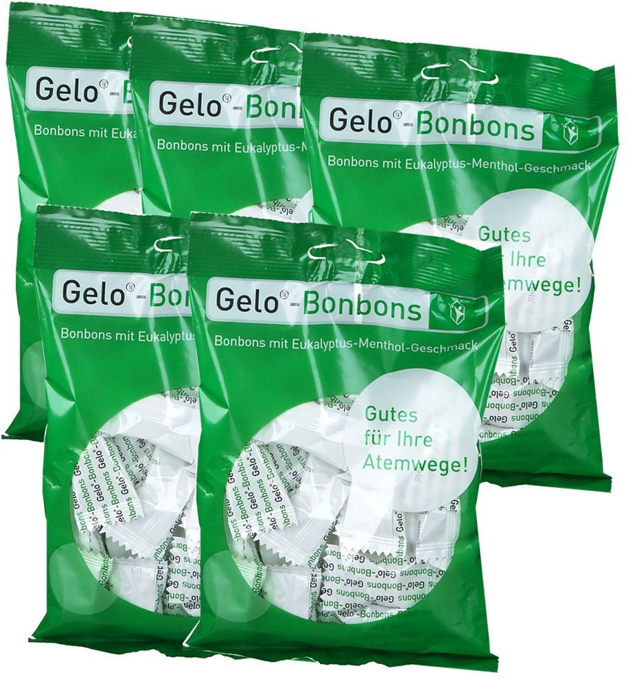 Gelo® Bonbons Fünferpack 5x75 g