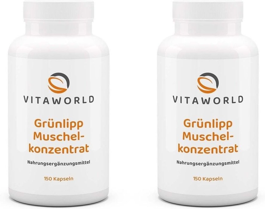Grünlippmuschel Konzentrat 500 mg Kapseln 2x 2x120 St