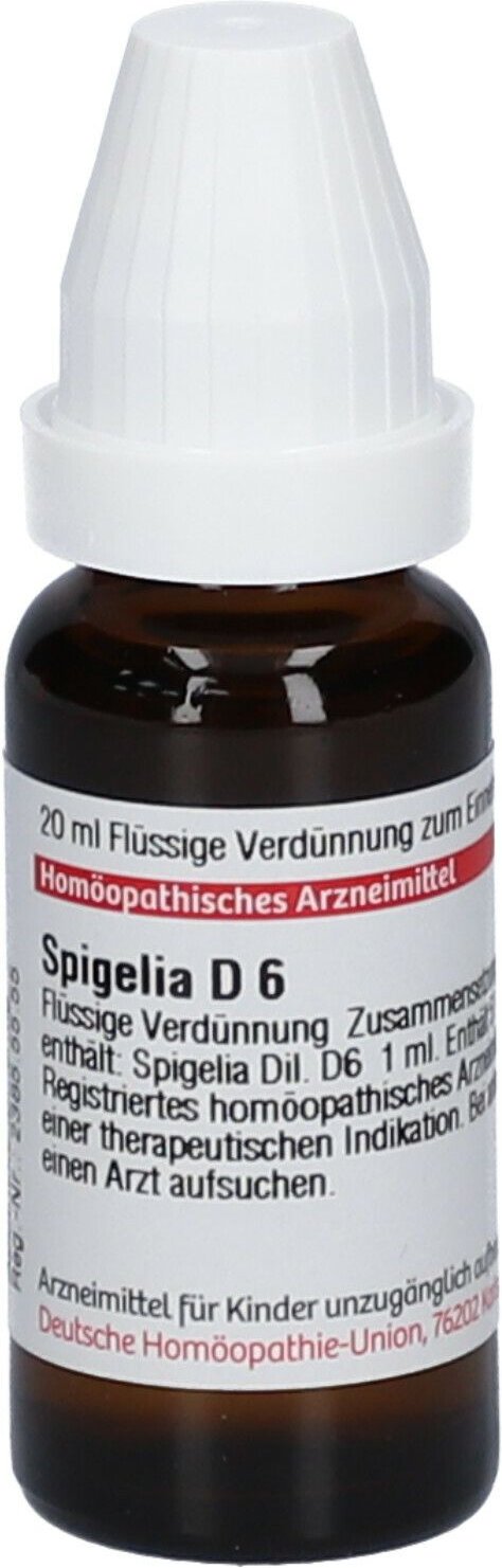 Spigelia D 6 Dilution 20 ml