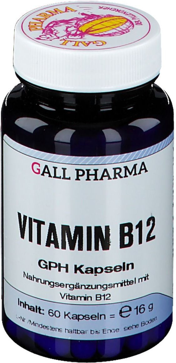 Vitamin B12 GPH 3 µg Kapseln 60 St