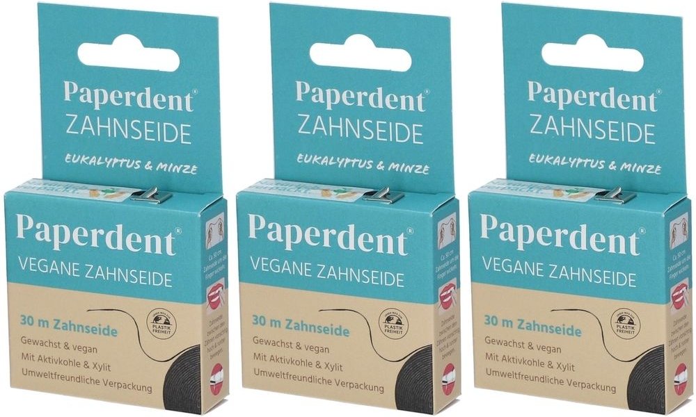 Paperdent Zahnseide EU MI x3 3x1 St