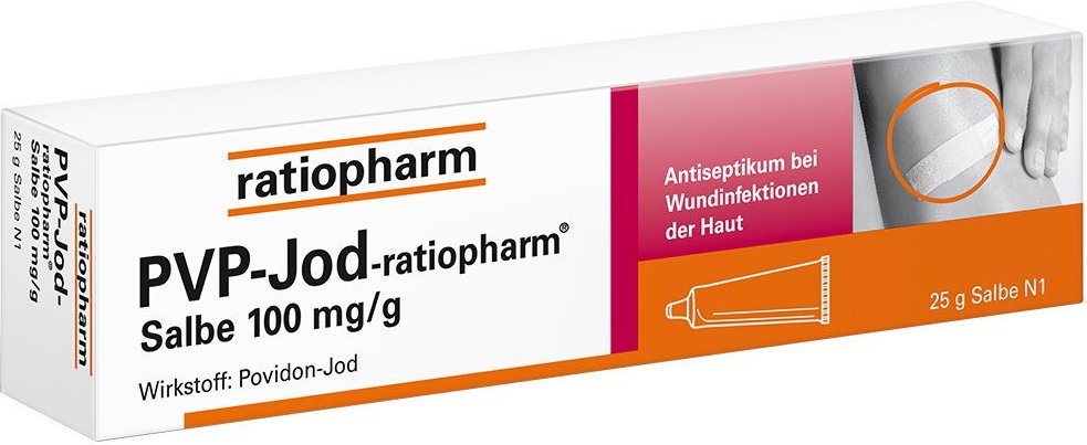 PVP-JOD-ratiopharm Salbe 25 g