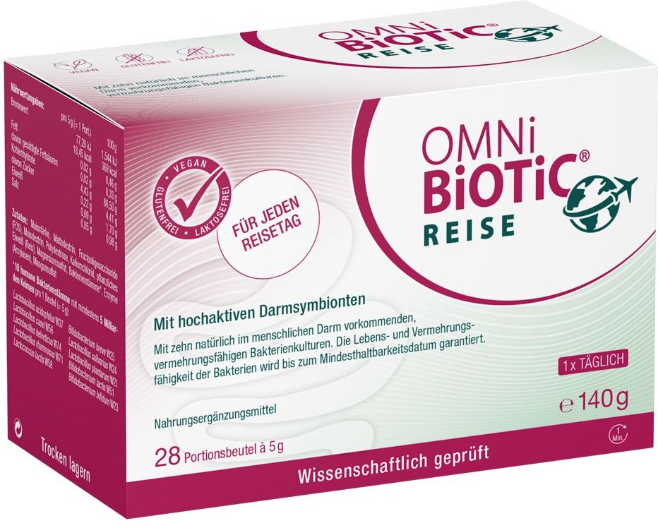 Omni BiOTiC Reise Pulver Beutel 28x5 g