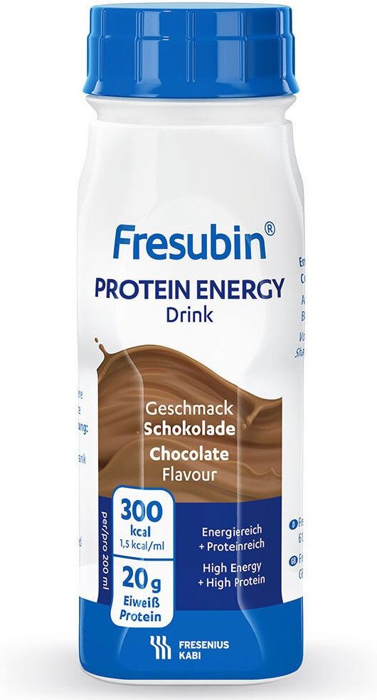 Thumbnail - Fresubin Protein Energy Drink Schokolade Trinkfl. 4x200 ml Lösung