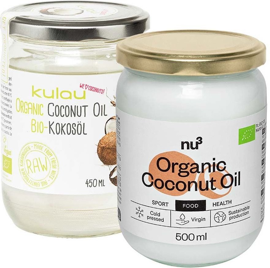 Kulau Bio Gourmet Kokosöl RAW + nu3 1 St Set