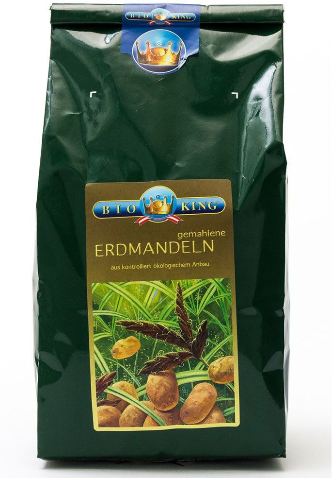 BioKing Bio gemahlene Erdmandeln 1000 g Pulver