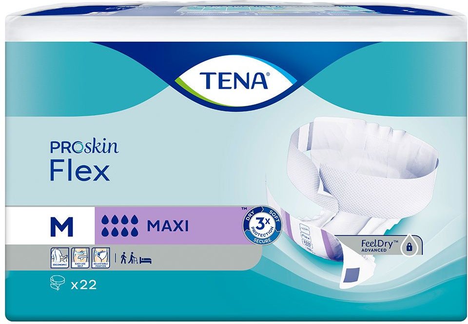 Thumbnail - Tena Flex maxi M 22 St Einweghosen