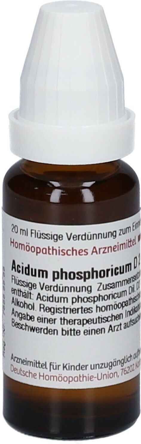 Thumbnail - Acidum Phosphoricum D 2 Dilution 20 ml
