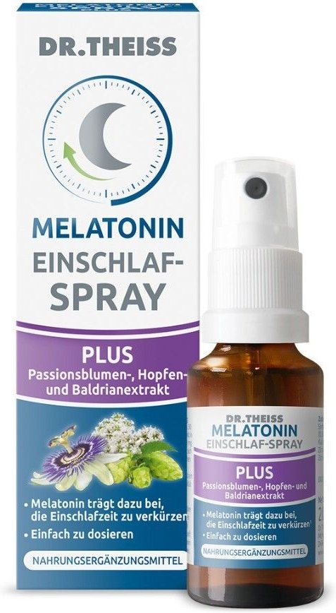 Dr.theiss Melatonin Einschlaf-Spray Plus 20 ml Spray