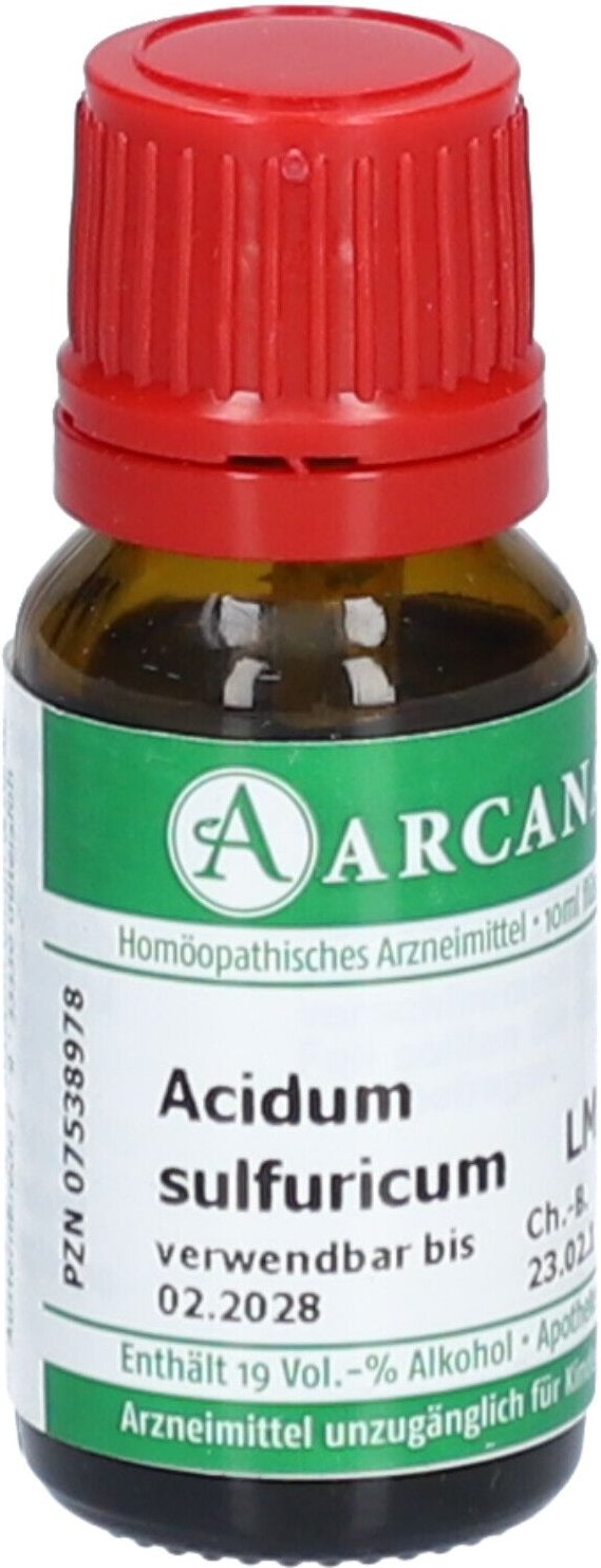 Acidum Sulfuricum LM 6 Dilution 10 ml