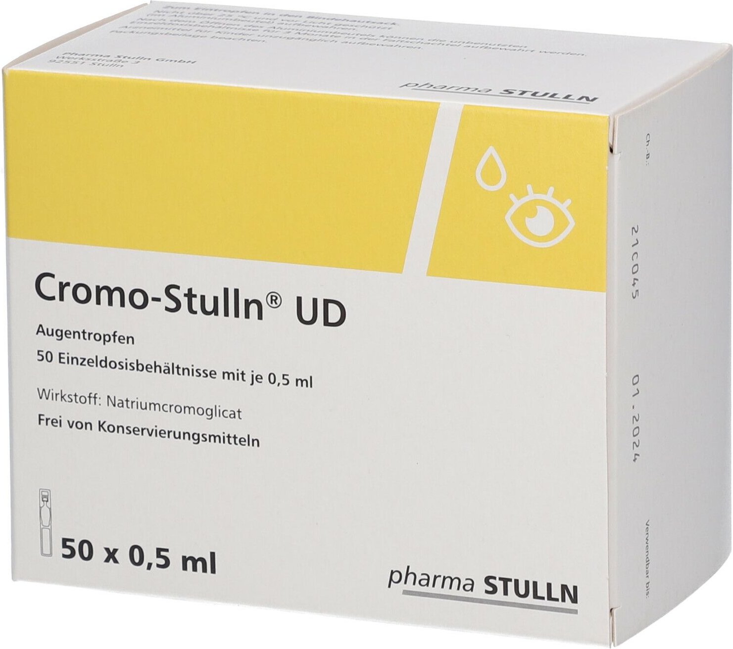 Cromo Stulln UD Augentropfen 50x0,5 ml