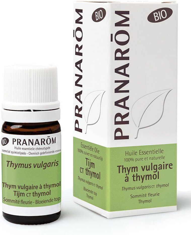 Pranarom Thymol Tijm Bio Essentiële Olie ok Nlfres 5 ml Ätherisches Öl